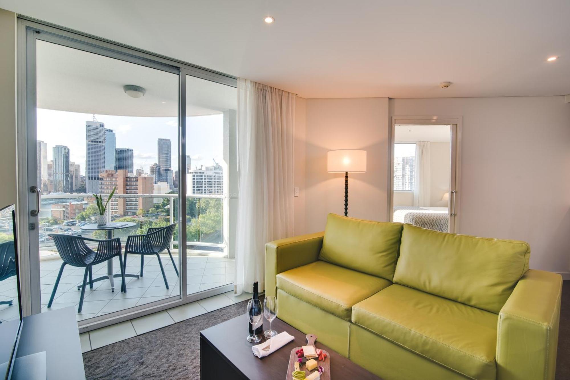 The Point Brisbane Hotel Exteriör bild Living room