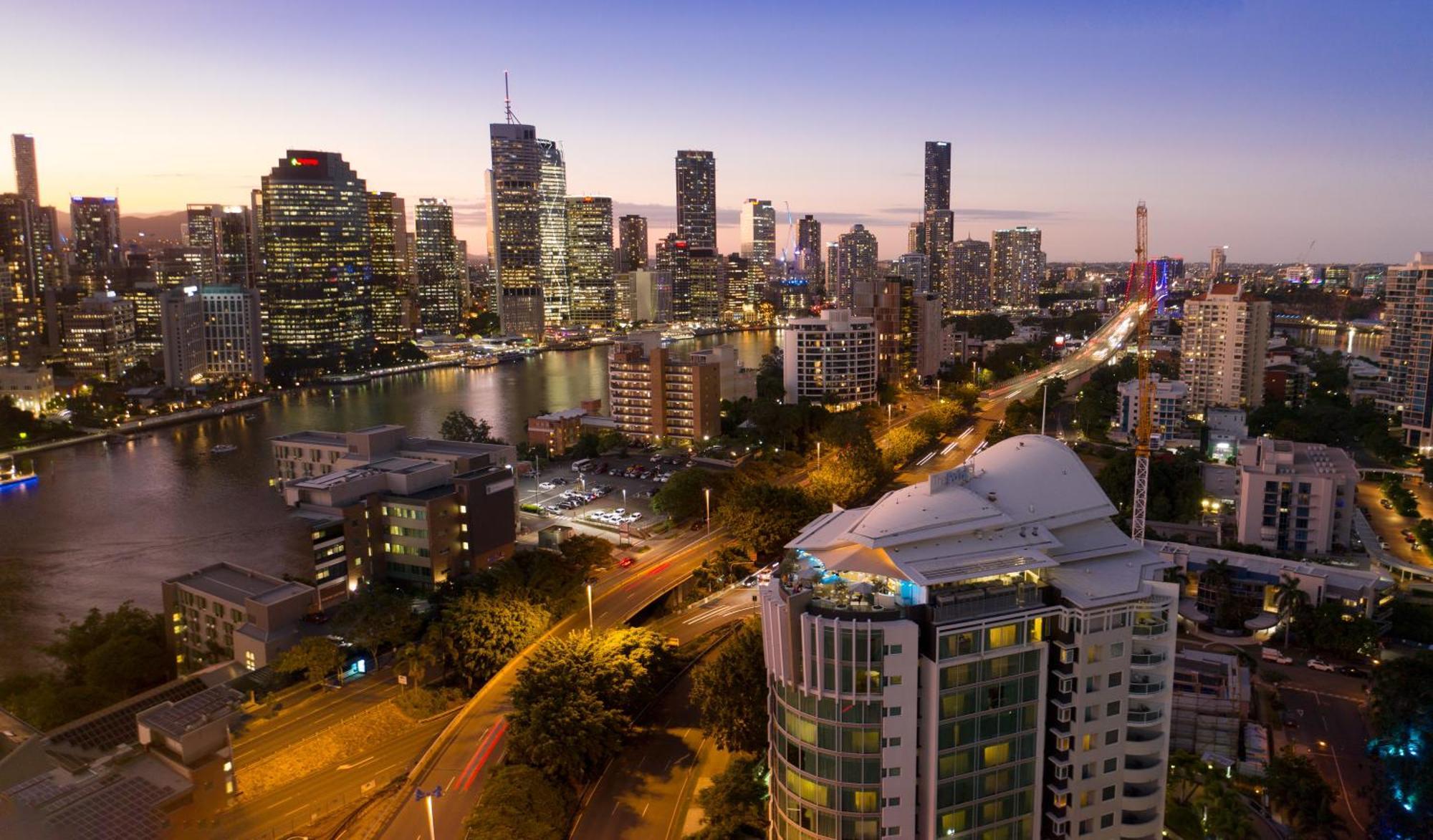 The Point Brisbane Hotel Exteriör bild Brisbane CBD